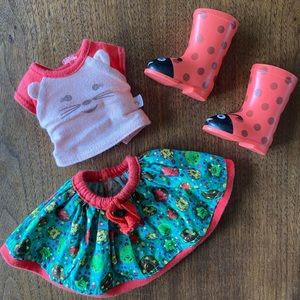 American Girl Wellie Wishers Garden Picnic Outfit